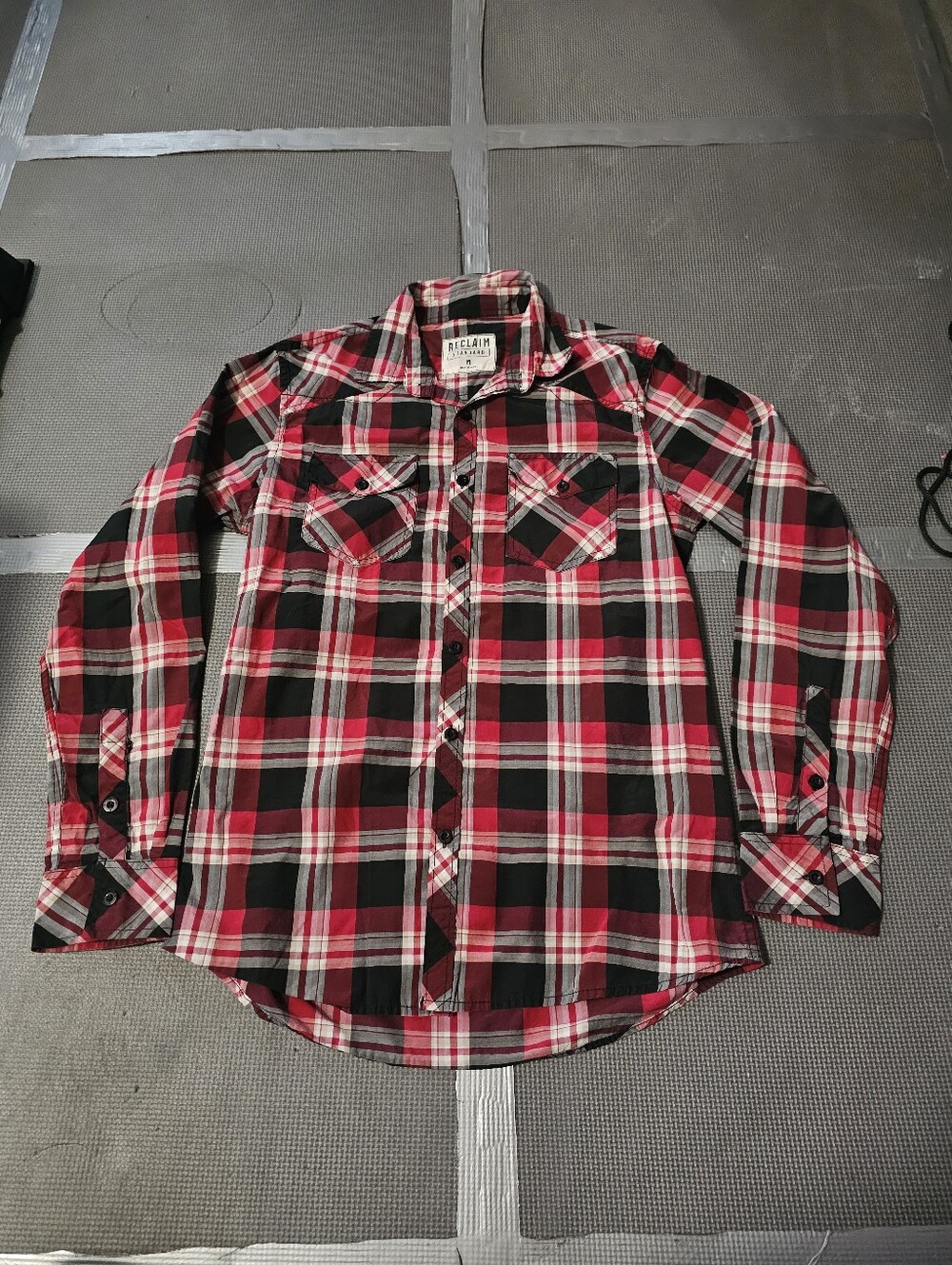 Reclaim Red Plaid Shirt
